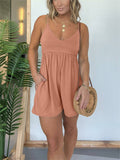 Basic & loose tennis romper