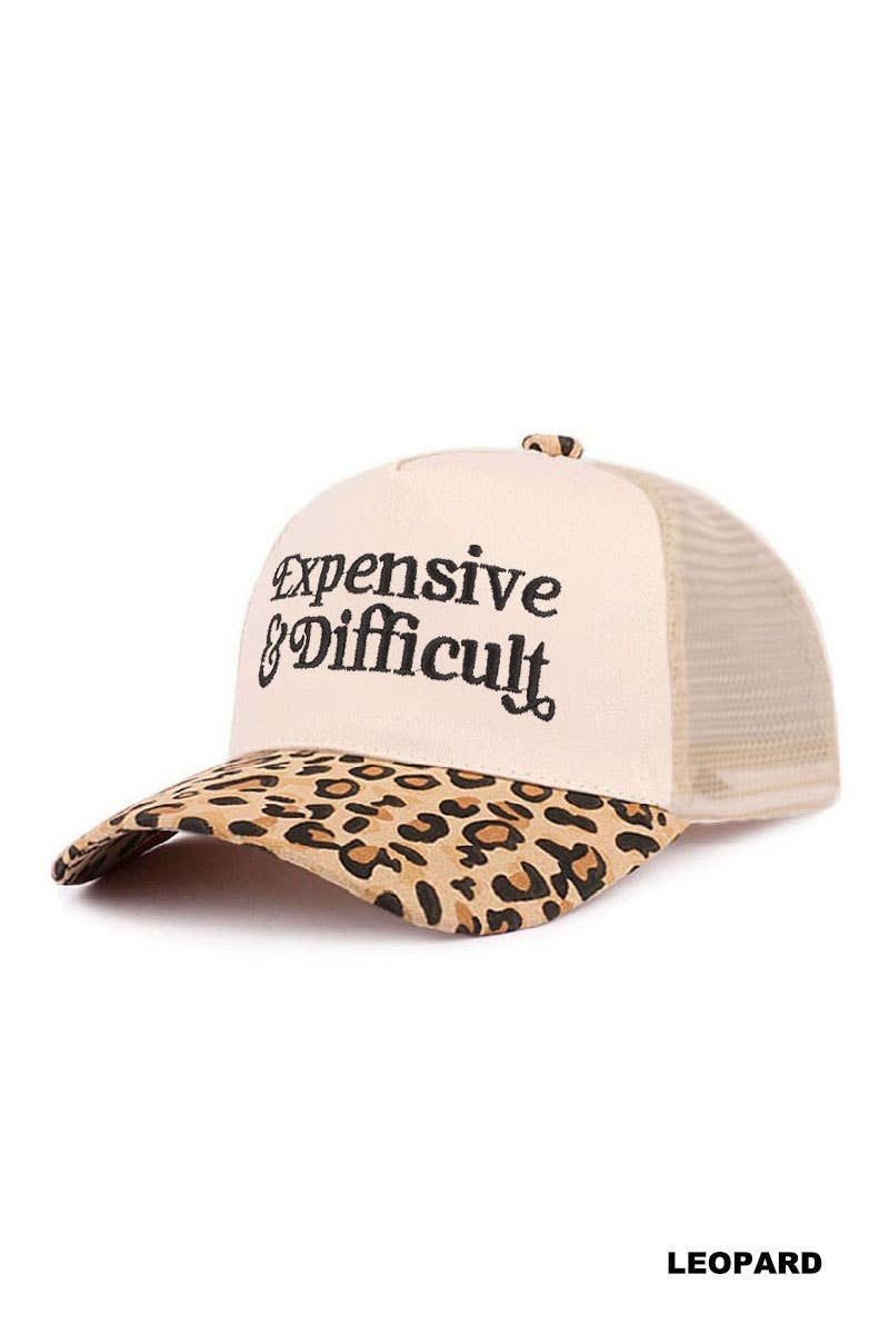 Expensive & Difficult Snapback Hat
