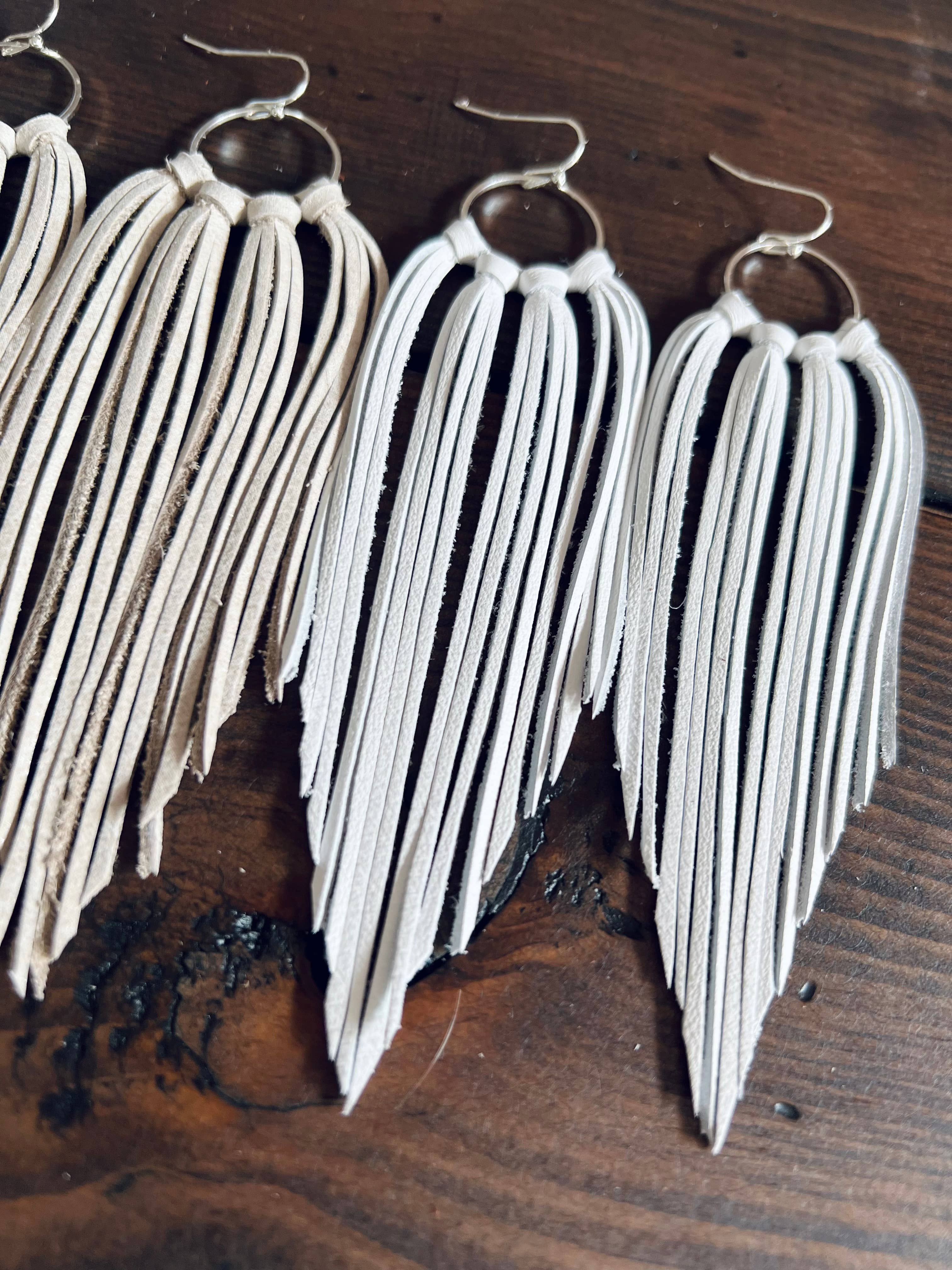 Circle Fringe Earrings
