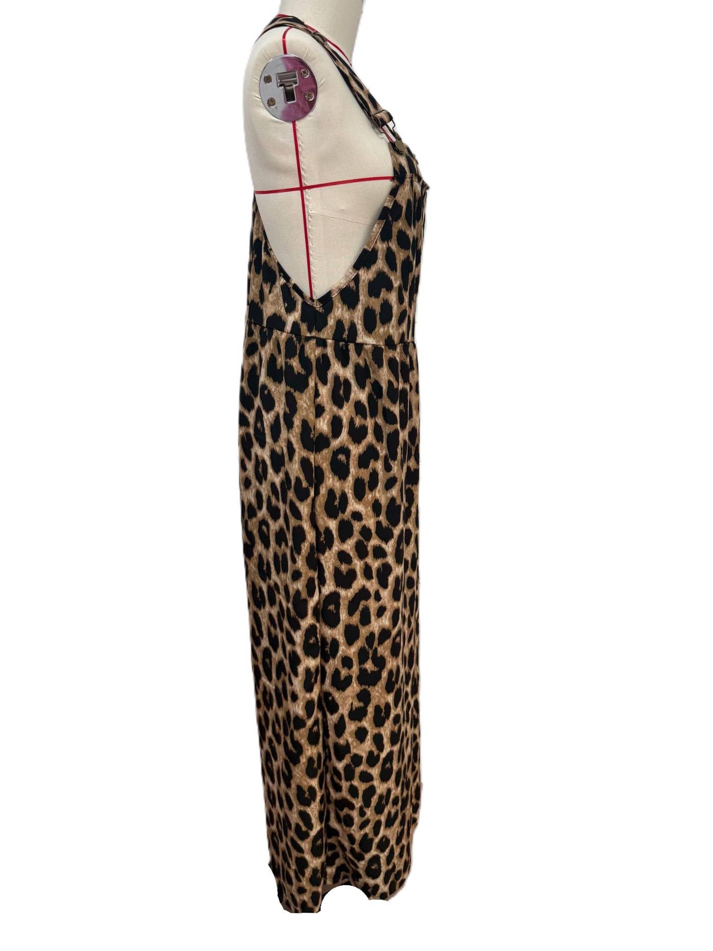 Leopard Print Jumpsuit