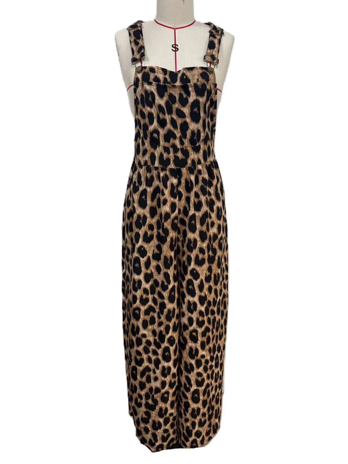 Leopard Print Jumpsuit
