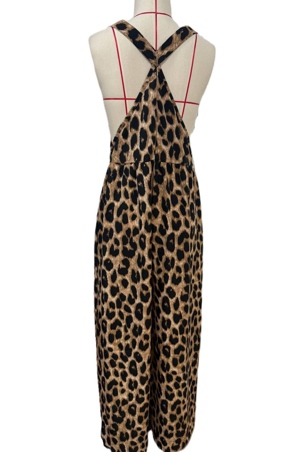 Leopard Print Jumpsuit