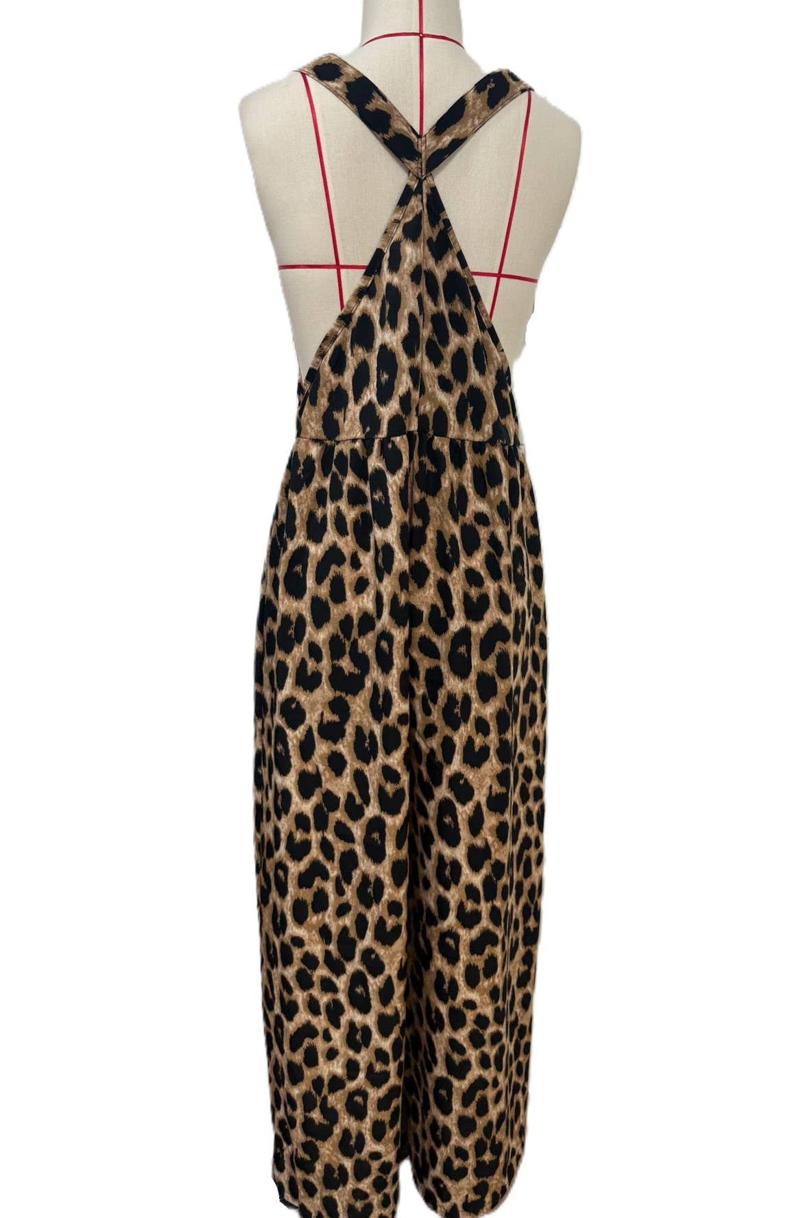 Leopard Print Jumpsuit