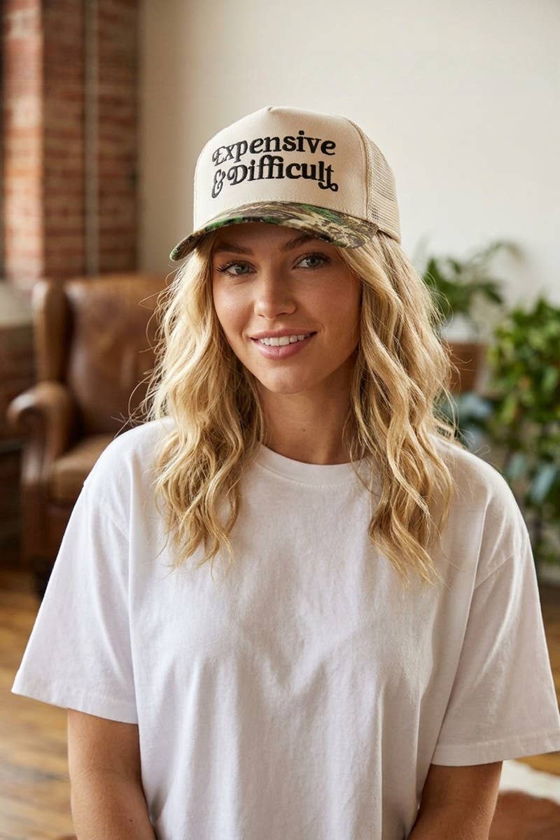 Expensive & Difficult Snapback Hat