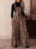 Leopard Print Jumpsuit